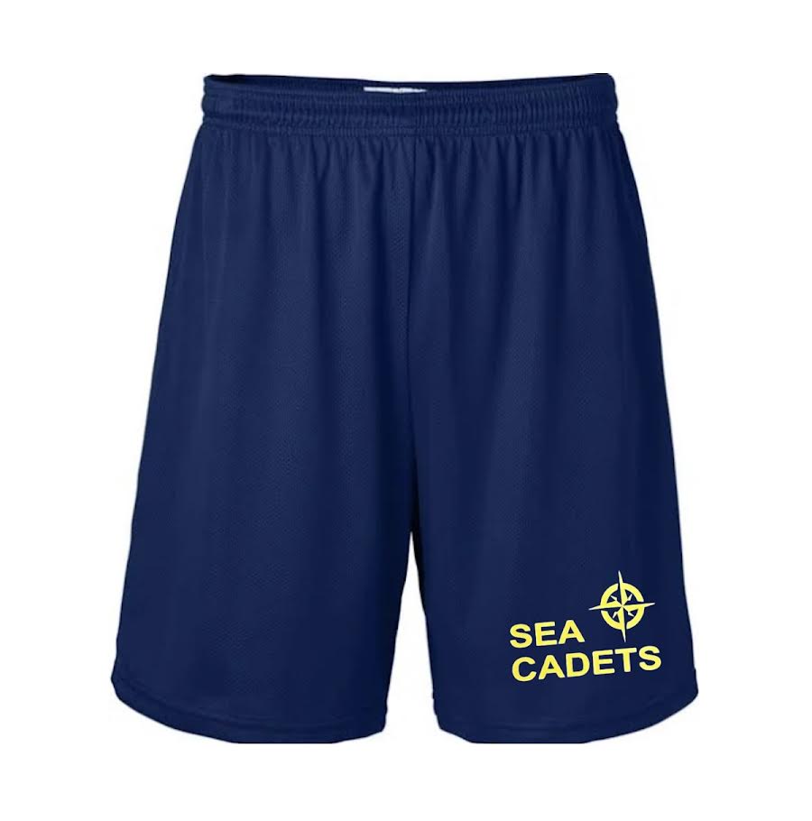 navy pt gear Sea Cadets PT Shorts Adult Large