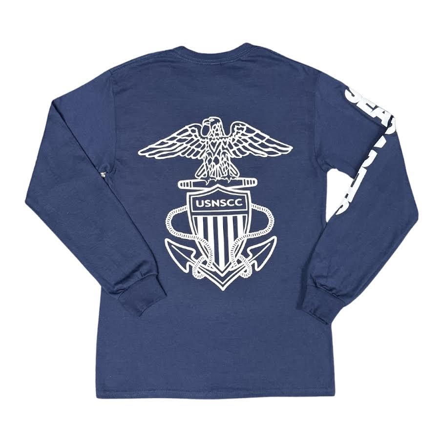 Sea Cadet T-Shirt Long Sleeve with Logo