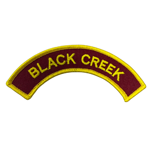Young Marines Unit Arch Tab "BLACK CREEK"