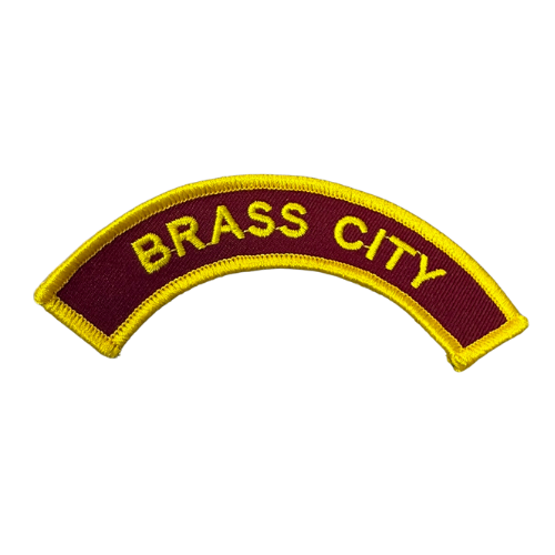 Young Marines Unit Arch Tab "BRASS CITY"
