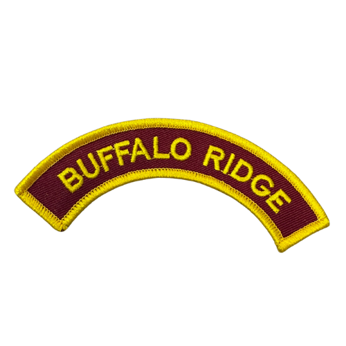Young Marines Unit Arch Tab "BUFFALO RIDGE"
