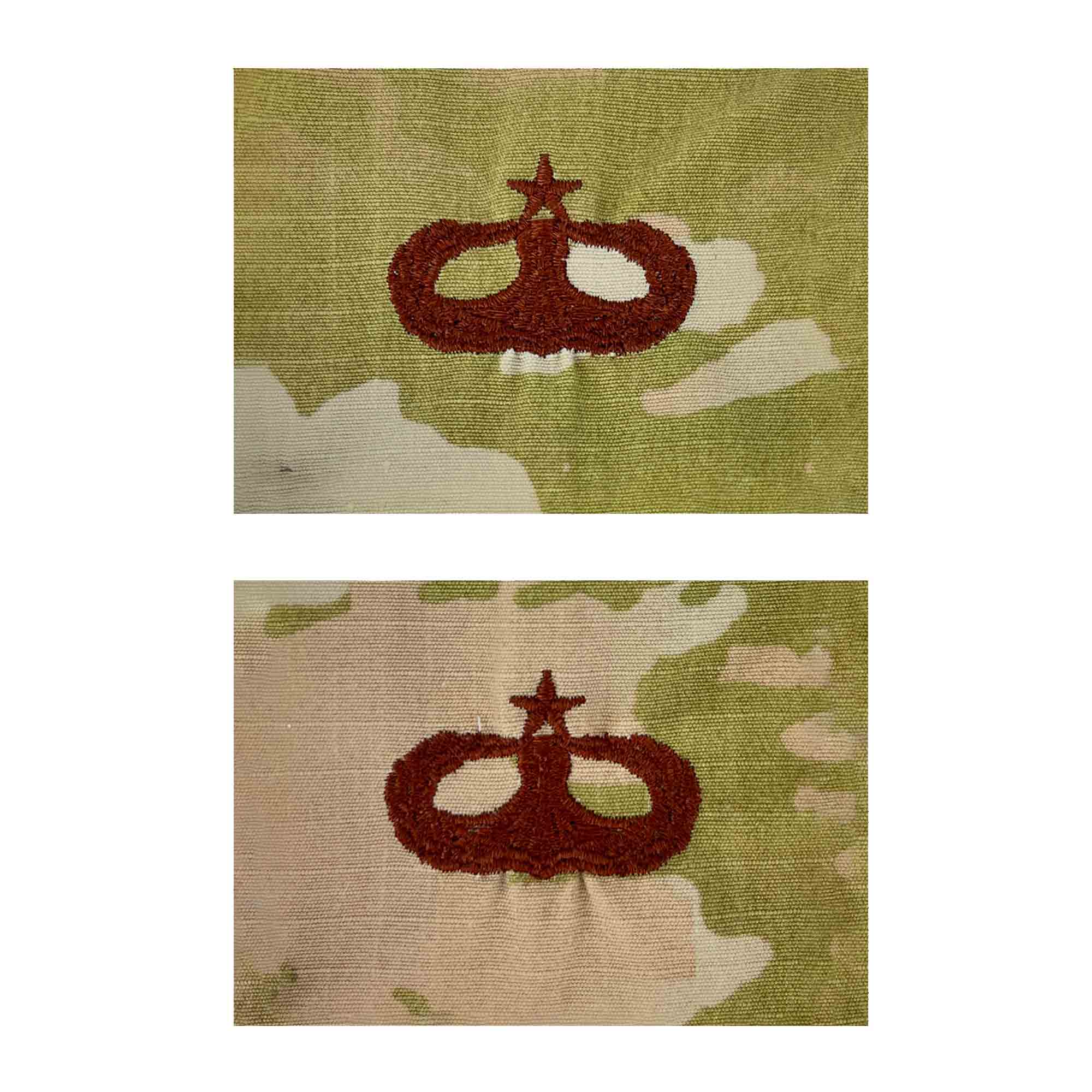 Air Force Embroidered Badge: Airfield Operations Officer - Senior embroidered on OCP