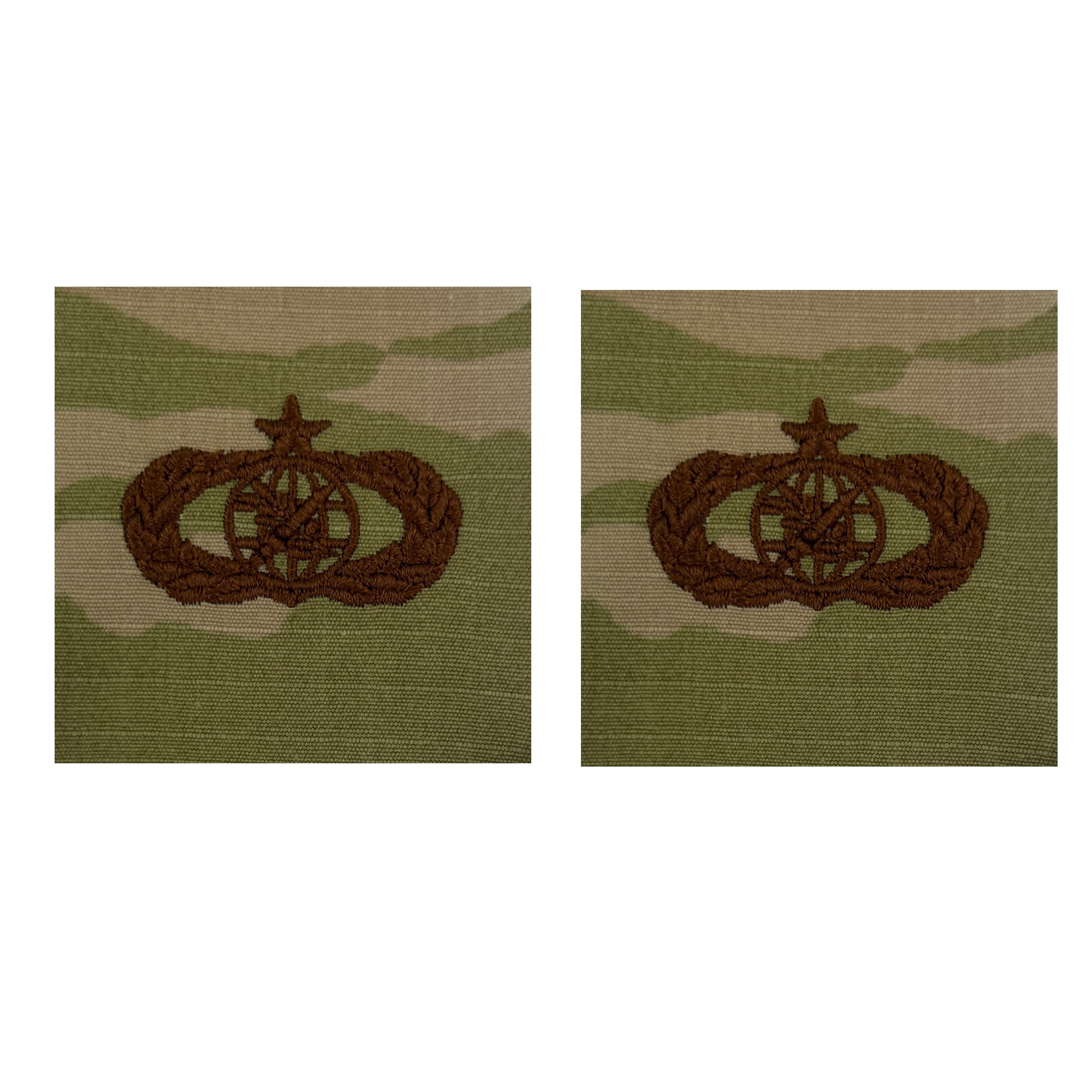 Air Force Embroidered Badge: Foreign Area Officer Career Field - Senior embroidered on OCP