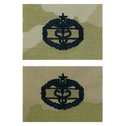 Army Embroidered Badge on OCP Sew On: Combat Medical - 2nd Award