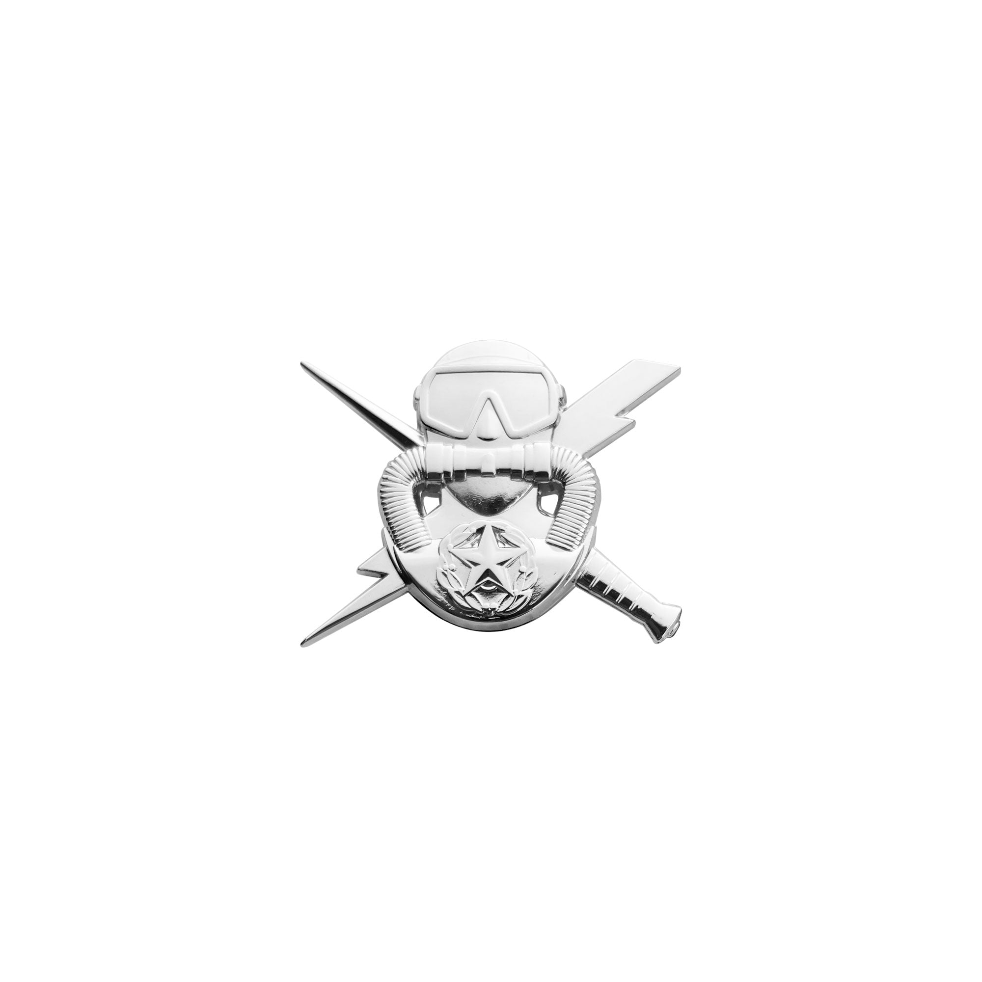 Air Force Badge: Combat Diver Supervisor - midsize mirror finish