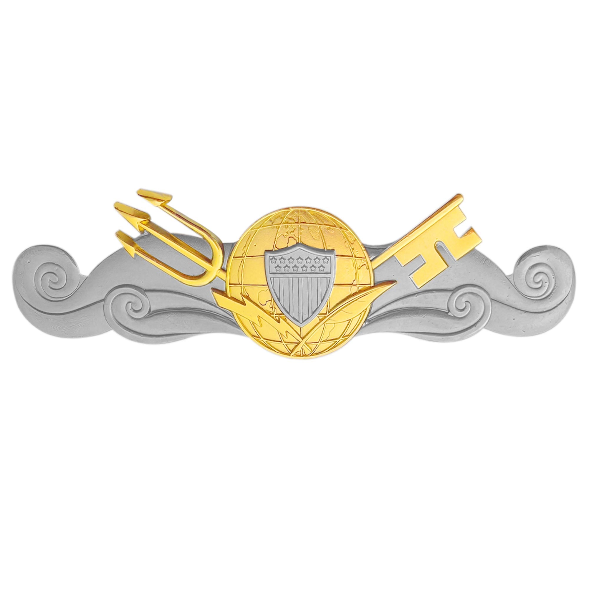 Coast Guard Badge: Intelligence - regulation size