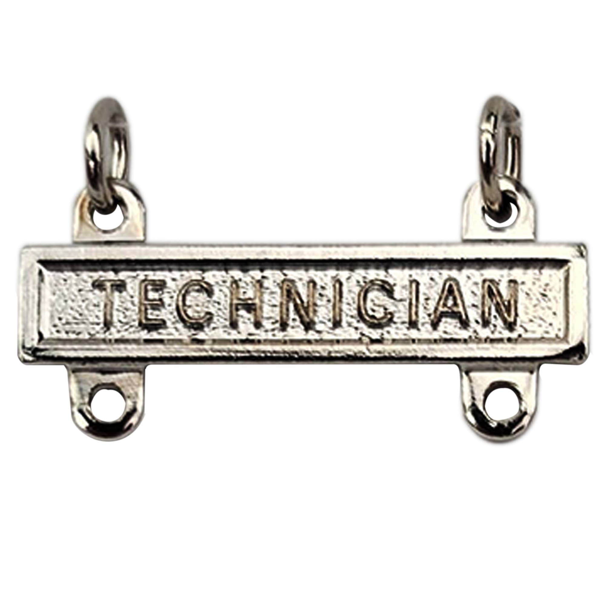 Army Qualification Bar: Technician - mirror finish