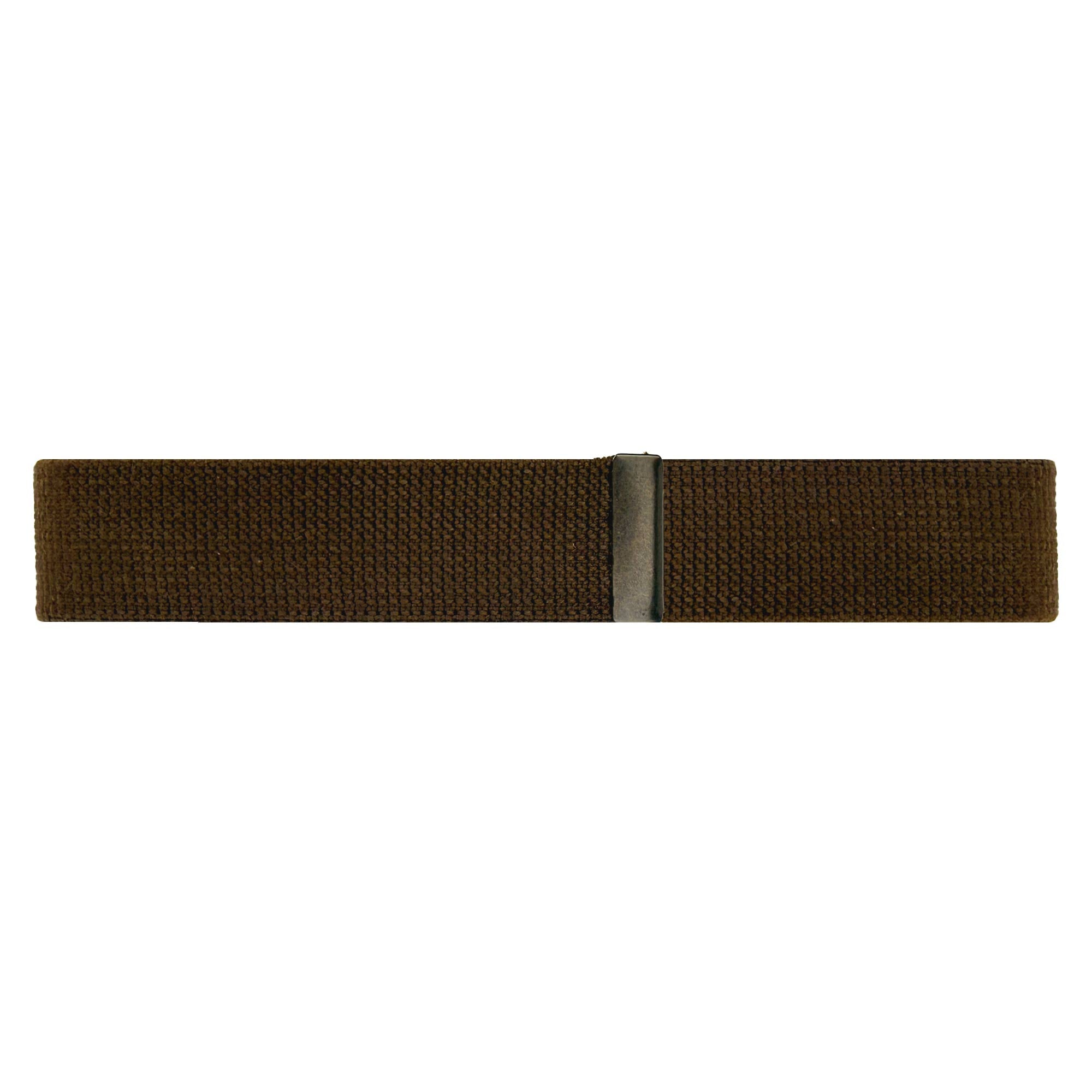 Army Belt: Brown Cotton with AGSU Tip XL