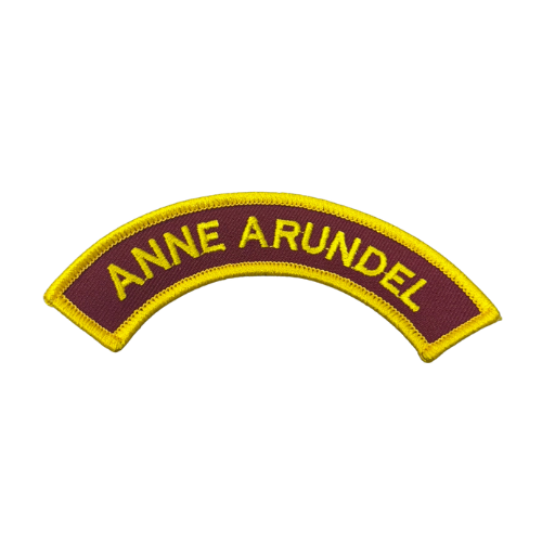 Young Marines Unit Arch Tab "ANNE ARUNDEL"