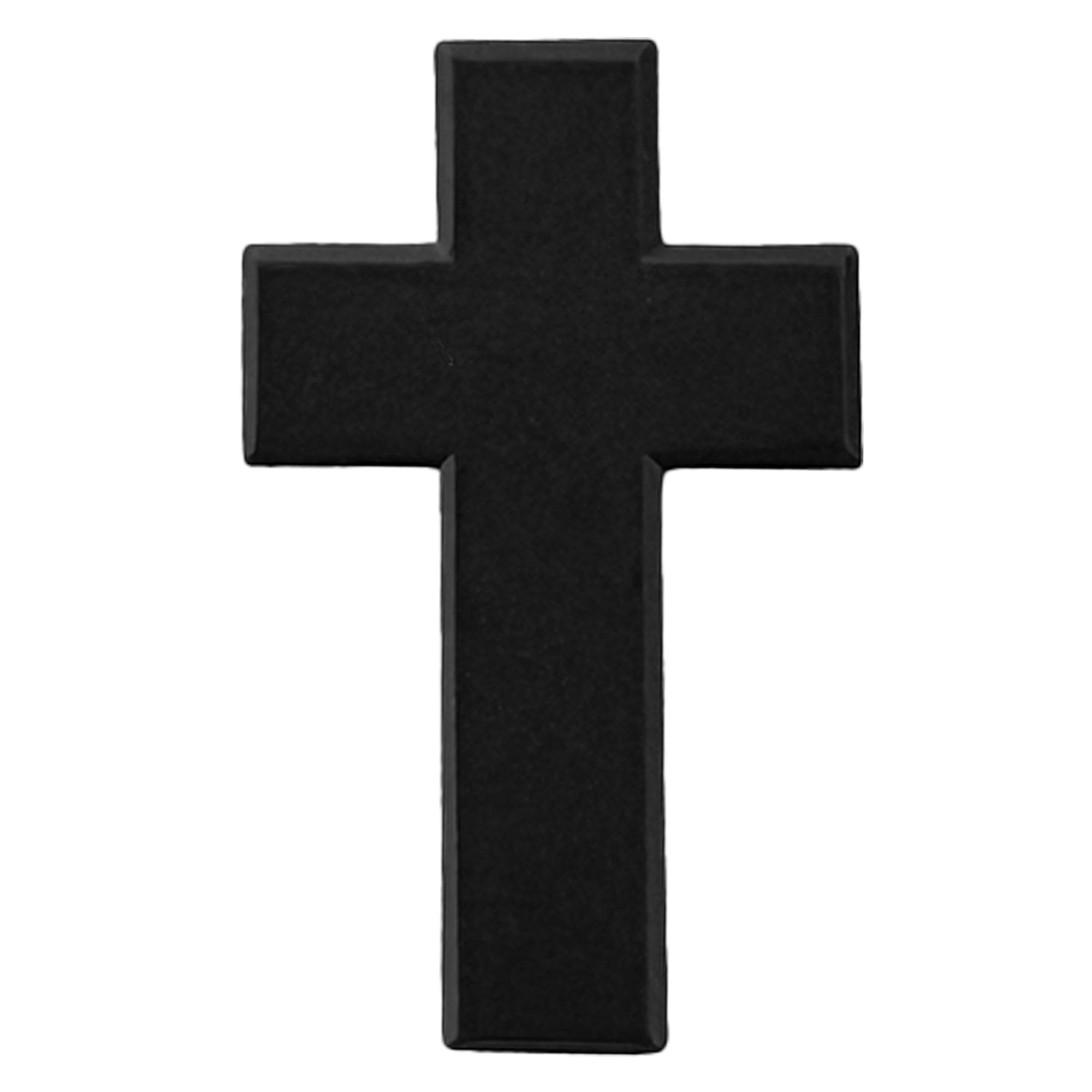 Army Cap Device: Christian Chaplain - Subdued Metal