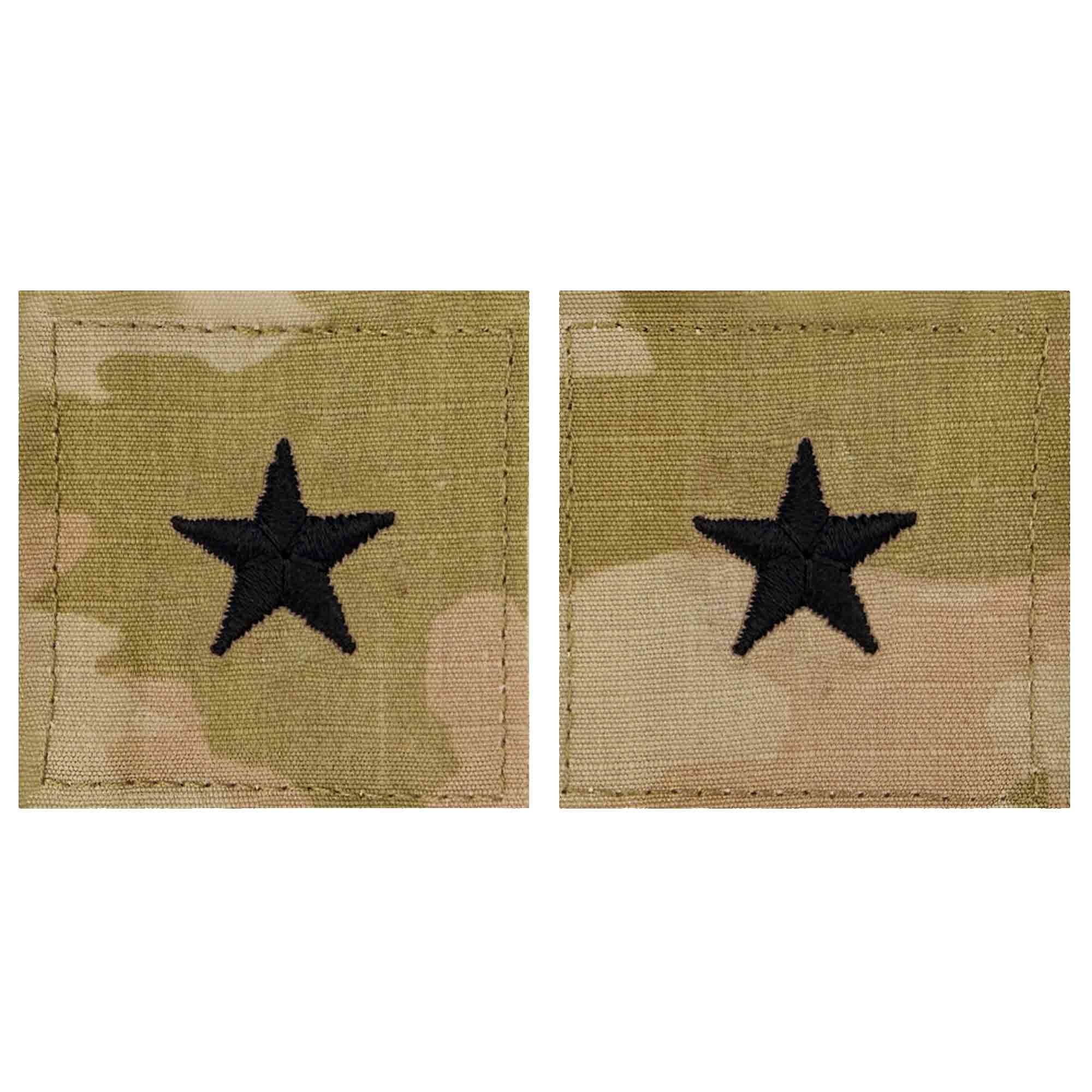 Navy/Coast Guard Embroidered OCP with Hook: Rear Admiral Lower 1 Star