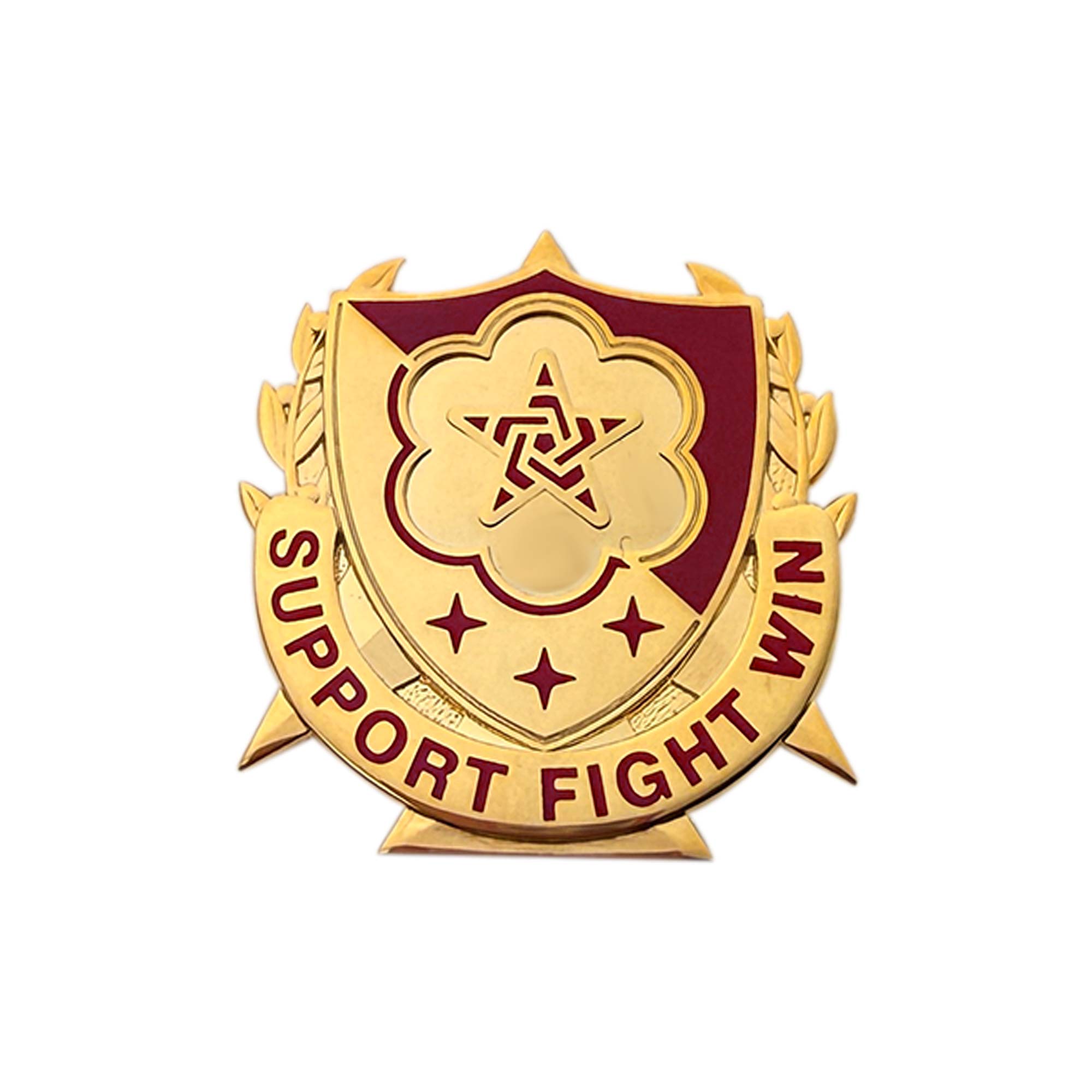 Army Corps Crest: Logistics - Support Fight Win