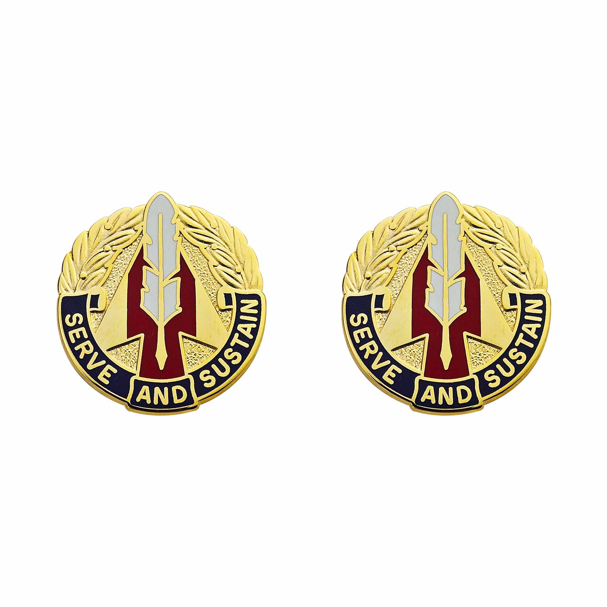 Army Crest: 1st Personnel Group - Serve and Sustain