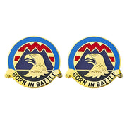 Army Crest: 16th Aviation Group - Motto: Born In Battle