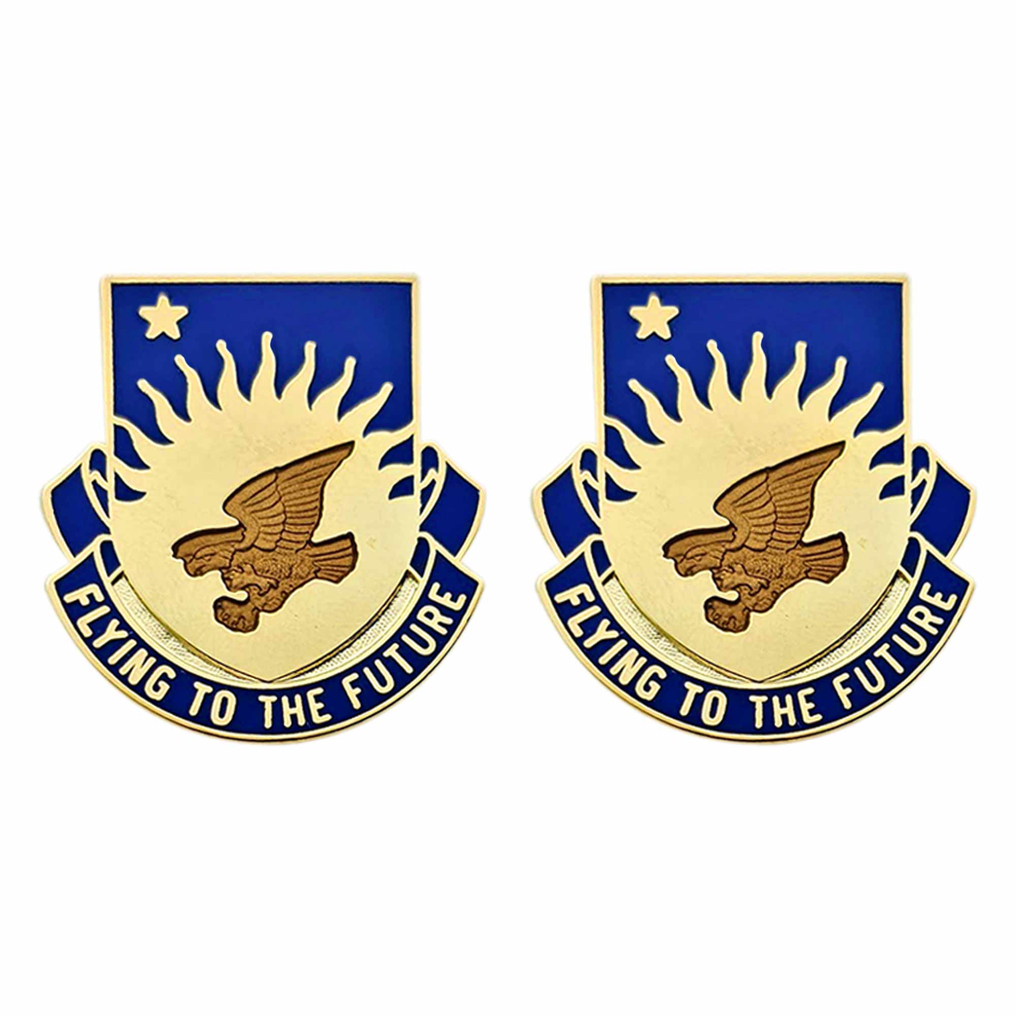Army Crest: 207th Aviation Motto: Flying to The Future