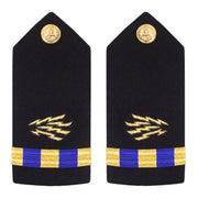 Navy Shoulder Board: Warrant Officer 3 Information Systems Technician - Female