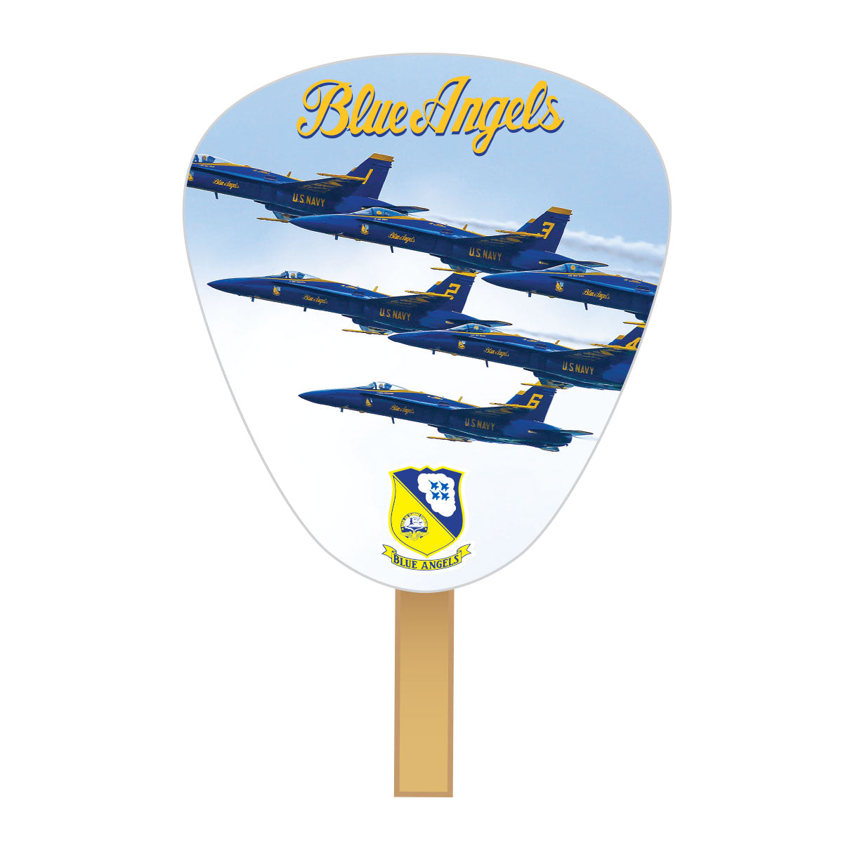 Blue Angels Formation - Hand Fan
