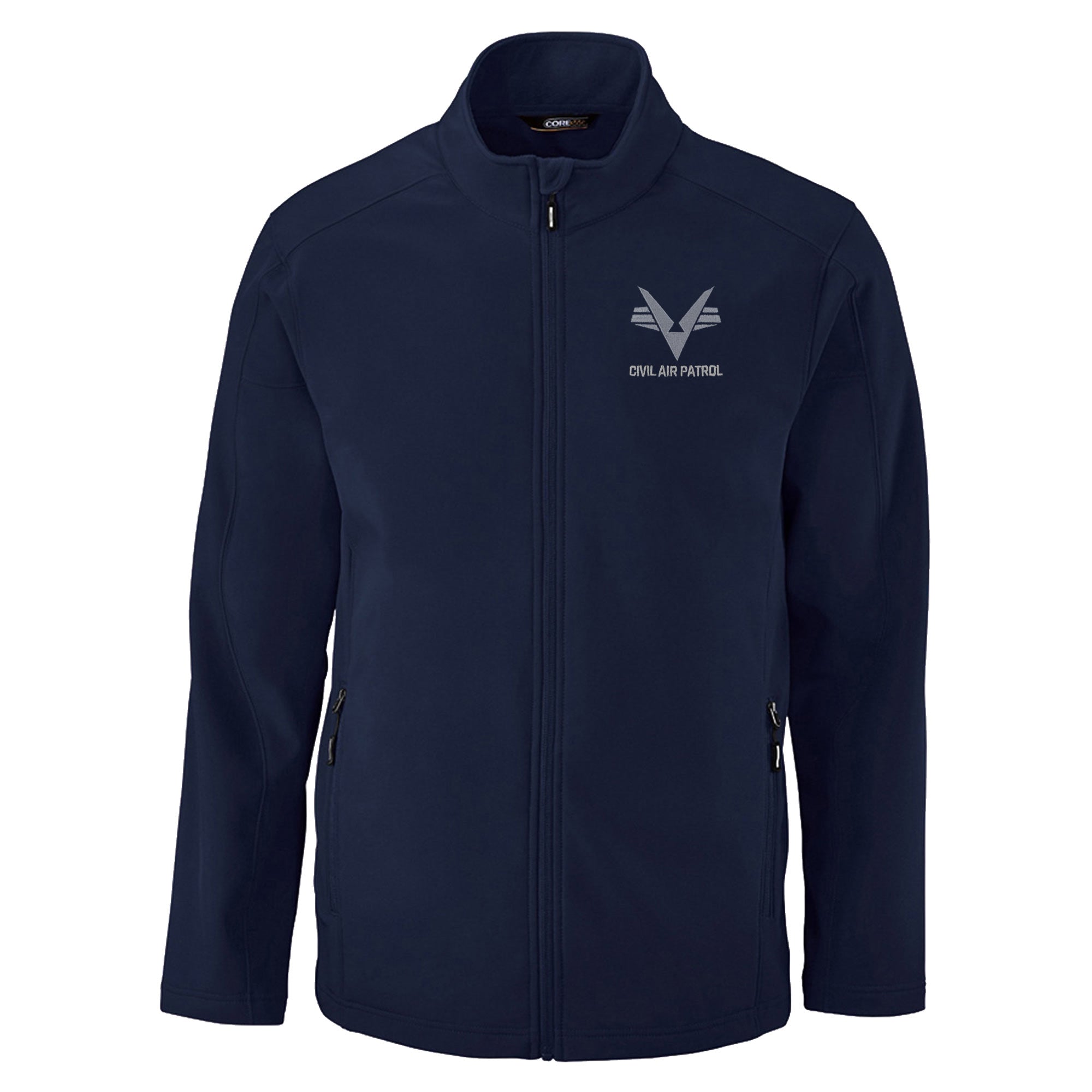 Civil Air Patrol: Soft Shell Jacket With Embroidered Flying V 2XL Civil Air Patrol: Soft Shell Jacket With Embroidered Flying V 2XL