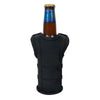 Marine Corps Tactical Koozie: Bottle Cover Black with Eagle Globe and Anchor Emblem