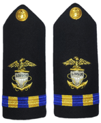USNSCC - Warrant Officer (WO) Hard Shoulder Board