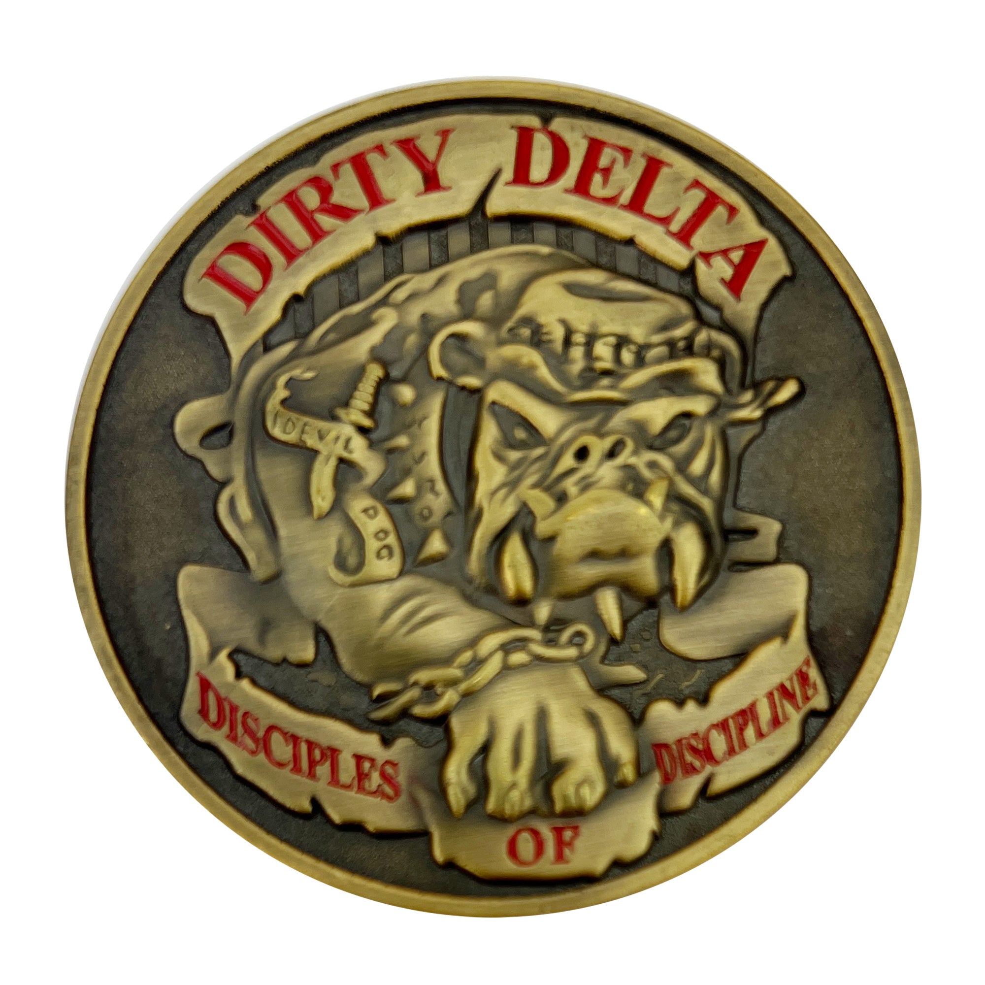 Marine Corps Coin: 2" Marine Corps Recruit Depot San Diego 1st Battalion Delta Company