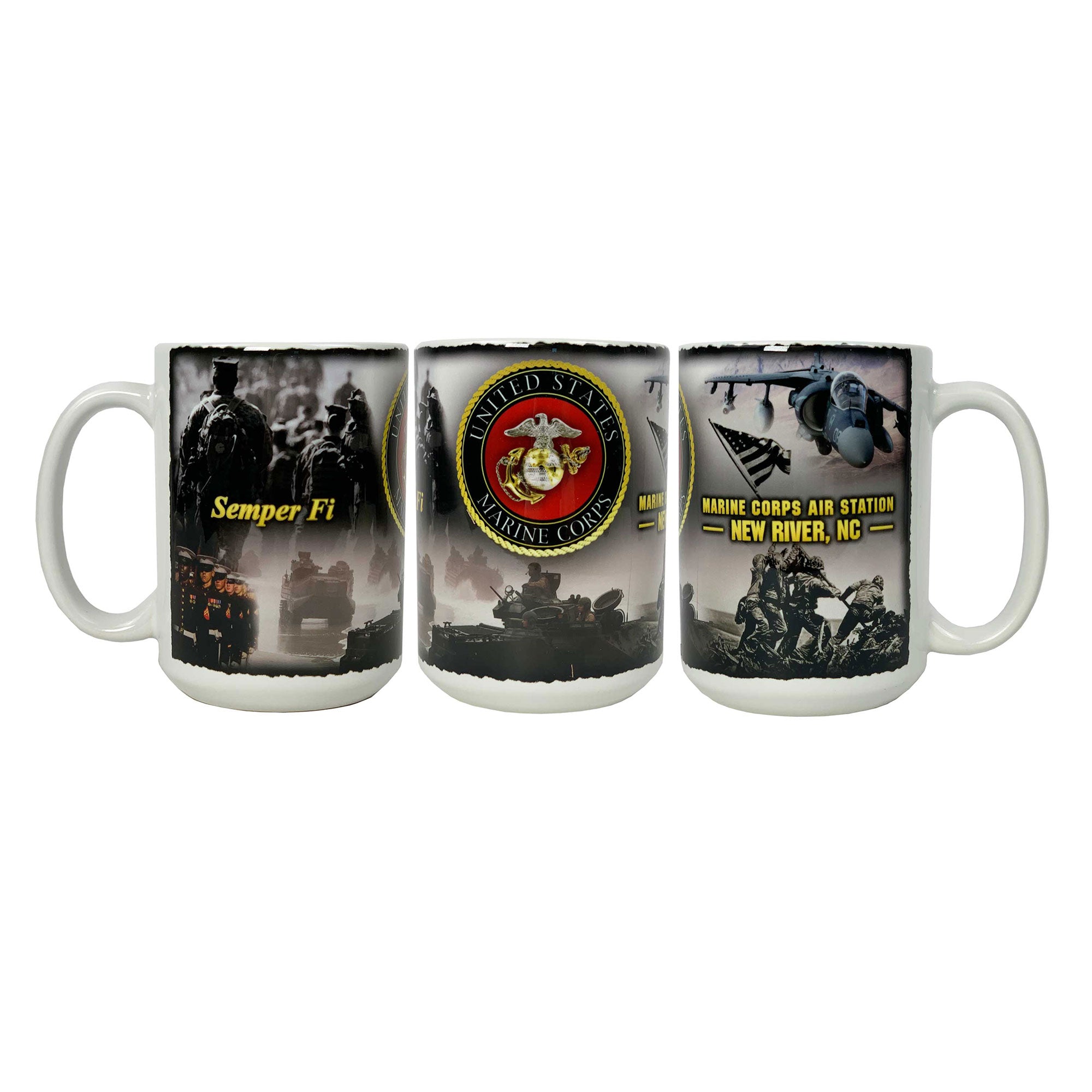 Marine Corps Mug - Marine Corps Air Station New River - 15oz