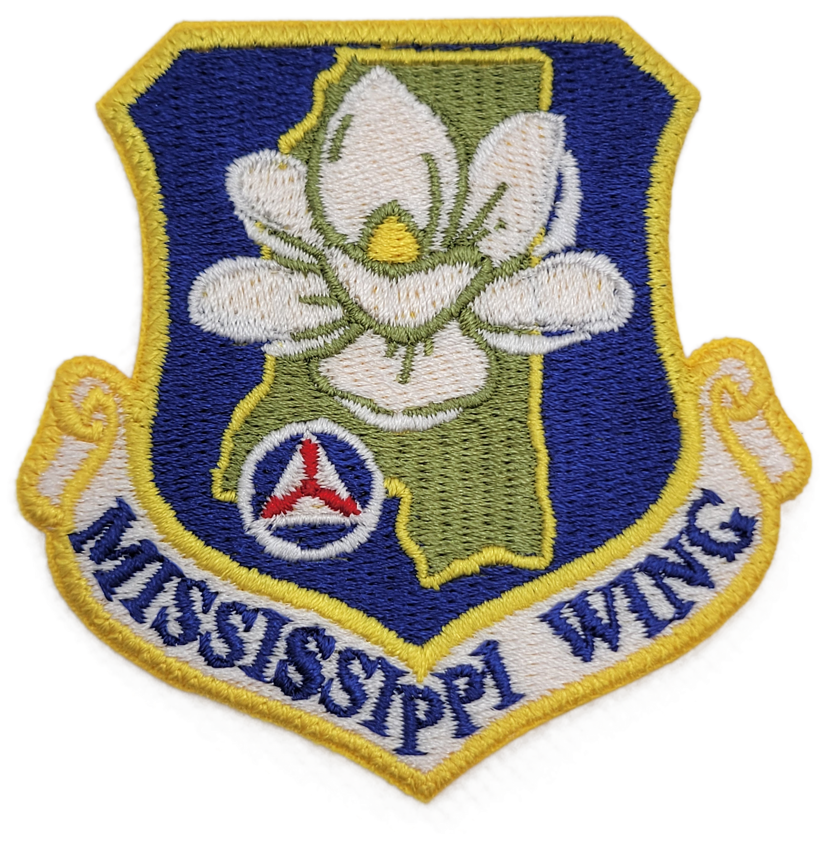 Civil Air Patrol Patch: Mississippi Wing w/ HOOK