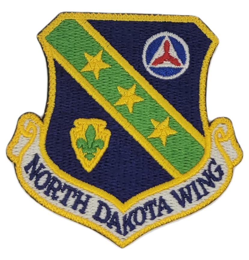 Civil Air Patrol Patch: North Dakota Wing w/ HOOK