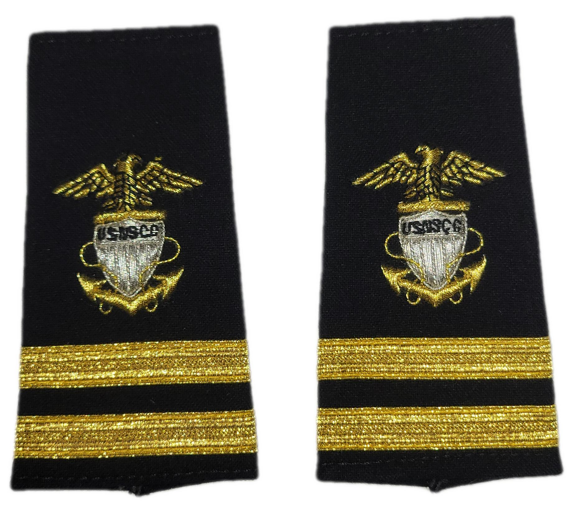 USNSCC Lieutenant (SRLT) Soft Shoulder Board