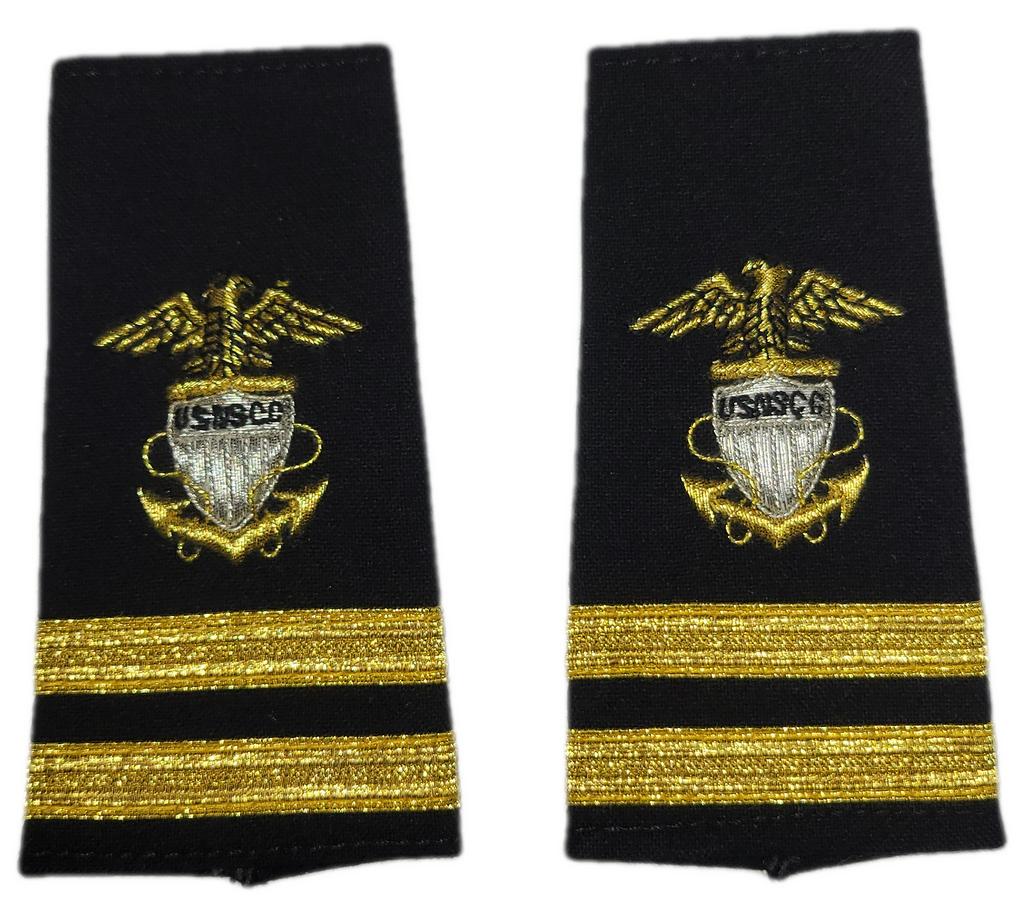 USNSCC Lieutenant (SRLT) Soft Shoulder Board