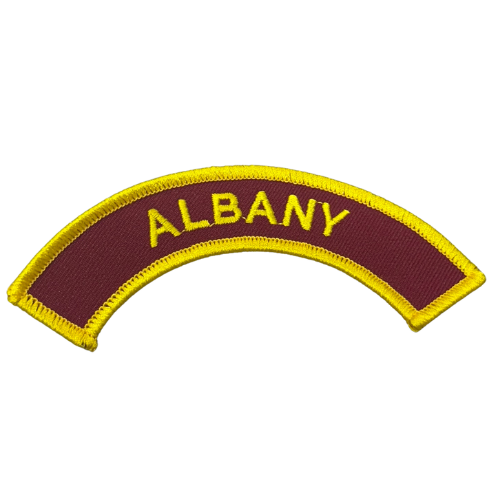 Young Marines Unit Arch Tab "ALBANY"