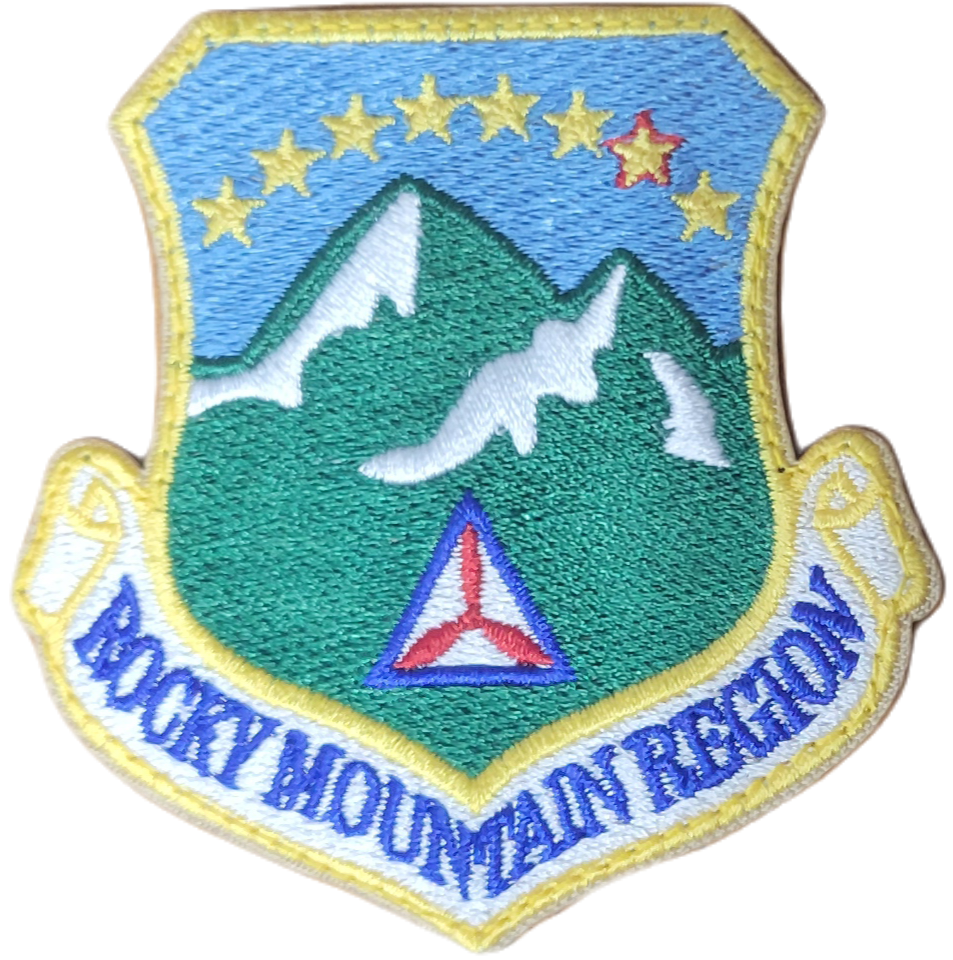 Civil Air Patrol Patch: Rocky Mountain Region w/ HOOK