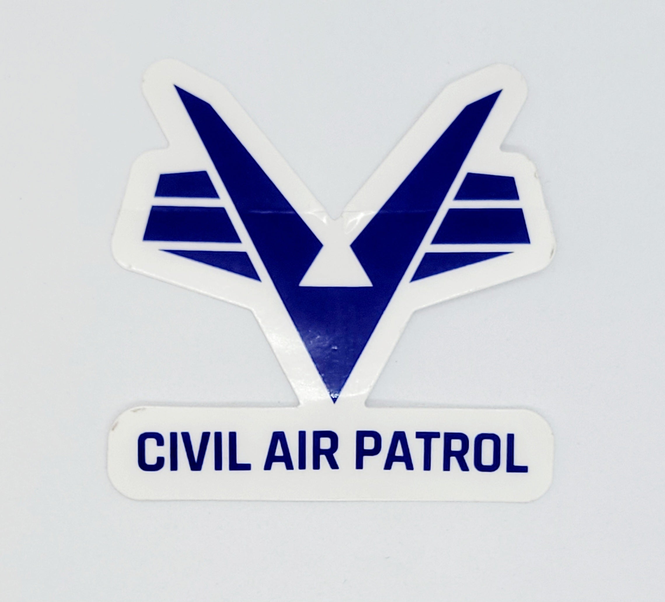 Civil Air Patrol Flying V Clear Vinyl Decal