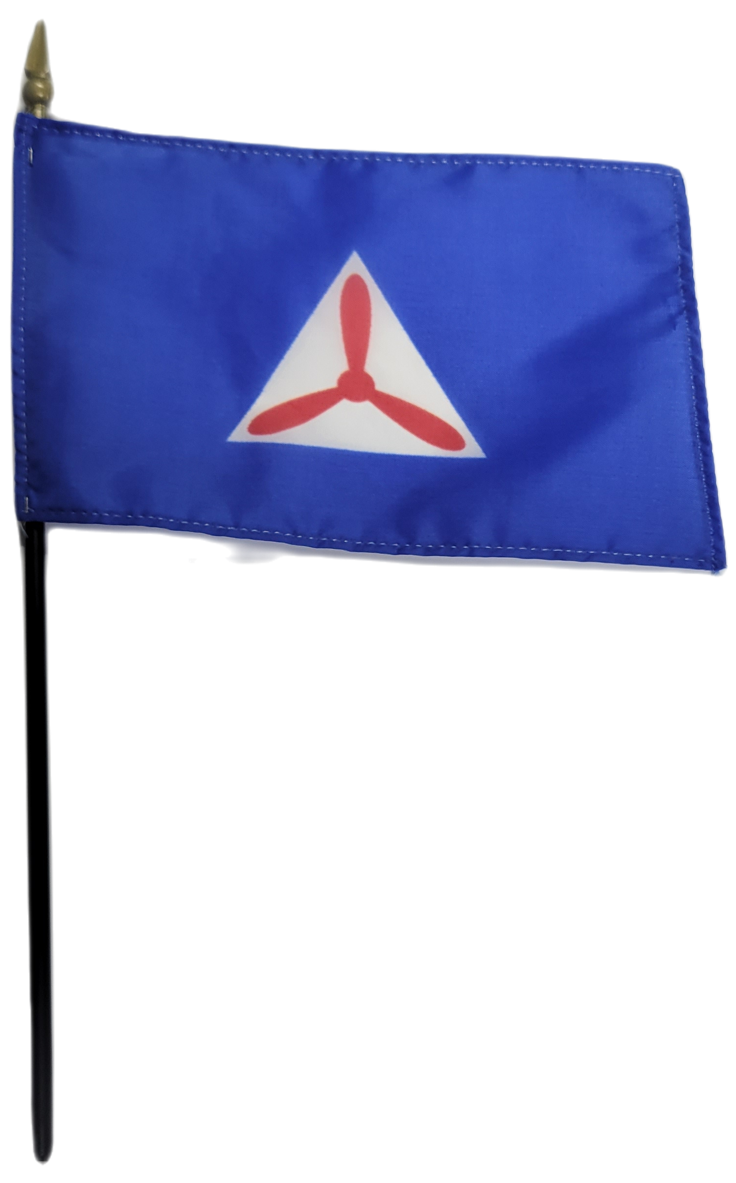 Civil Air Patrol: Mini Stick Flag 4" X 6"