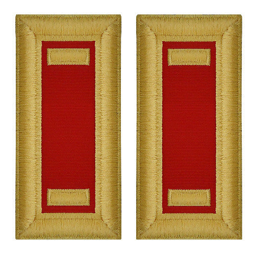 Army Shoulder Strap: Second Lieutenant Artillery - female