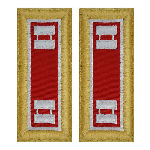 Army Shoulder Strap: Captain Engineer - female