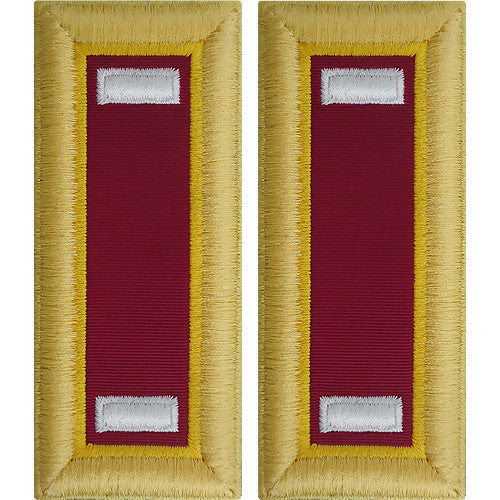 Army Shoulder Strap: First Lieutenant Ordnance