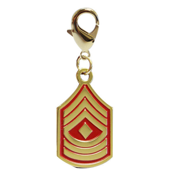 Insignia Rank Charm - 1ST SGT