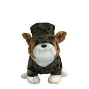 Marine Corps Mini Chesty Bulldog in Woodland Marpat with Cover 9