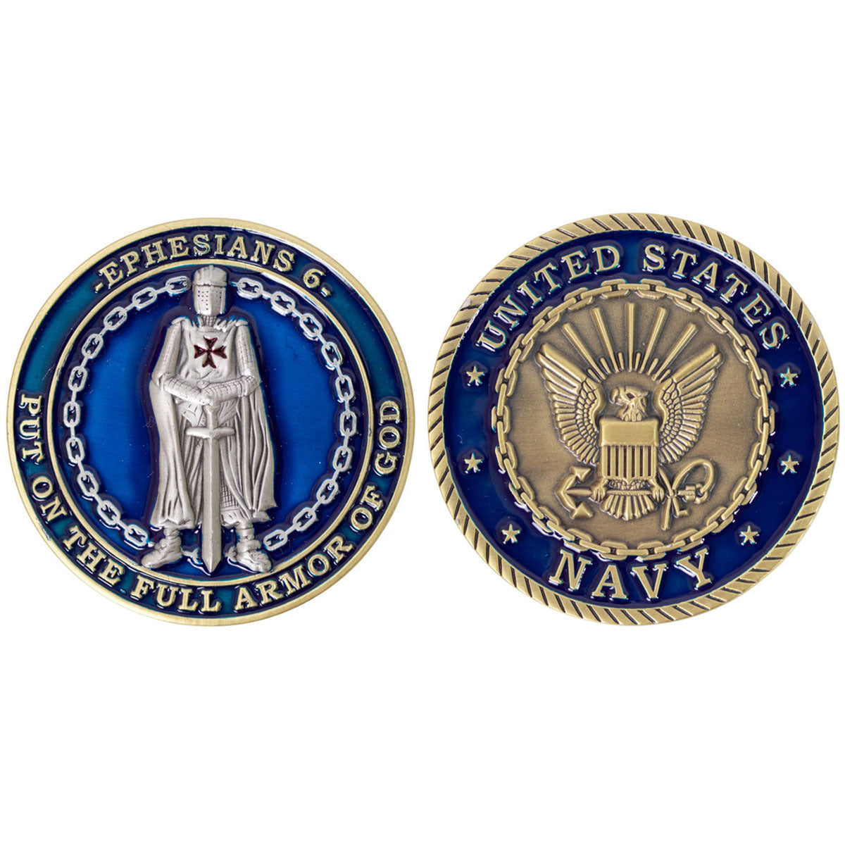 Coin: Ephesians 6 Put on the Full Armor of God