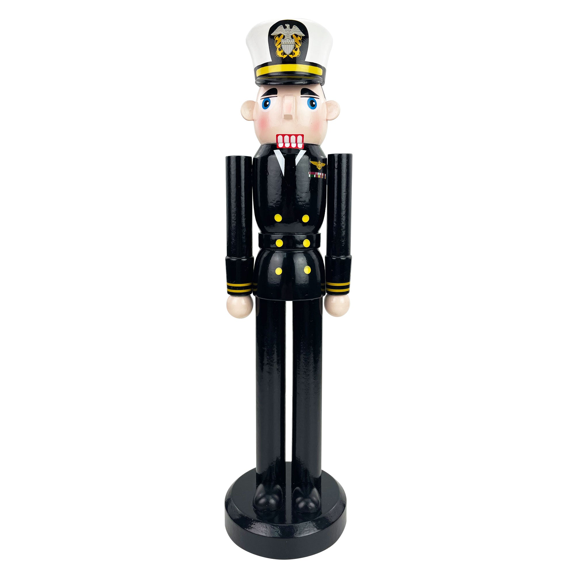 Navy Nutcracker Dress Blue Officer - 12 Inch