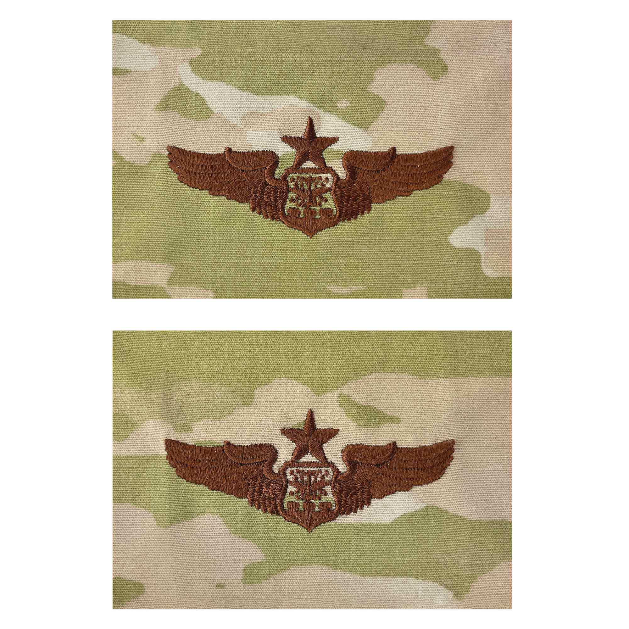 Air Force Embroidered Badge: Navigator: Senior - embroidered on OCP