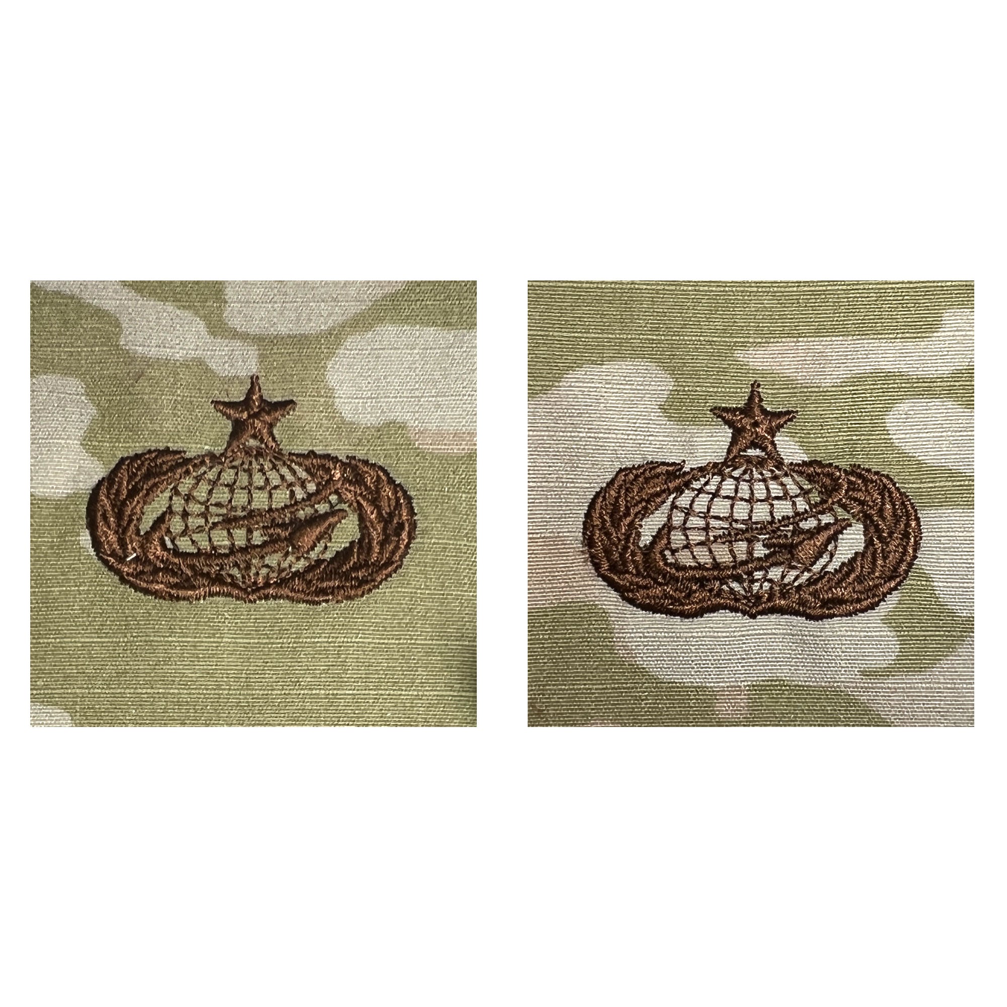 Air Force Embroidered Badge: Manpower: Senior - embroidered on OCP