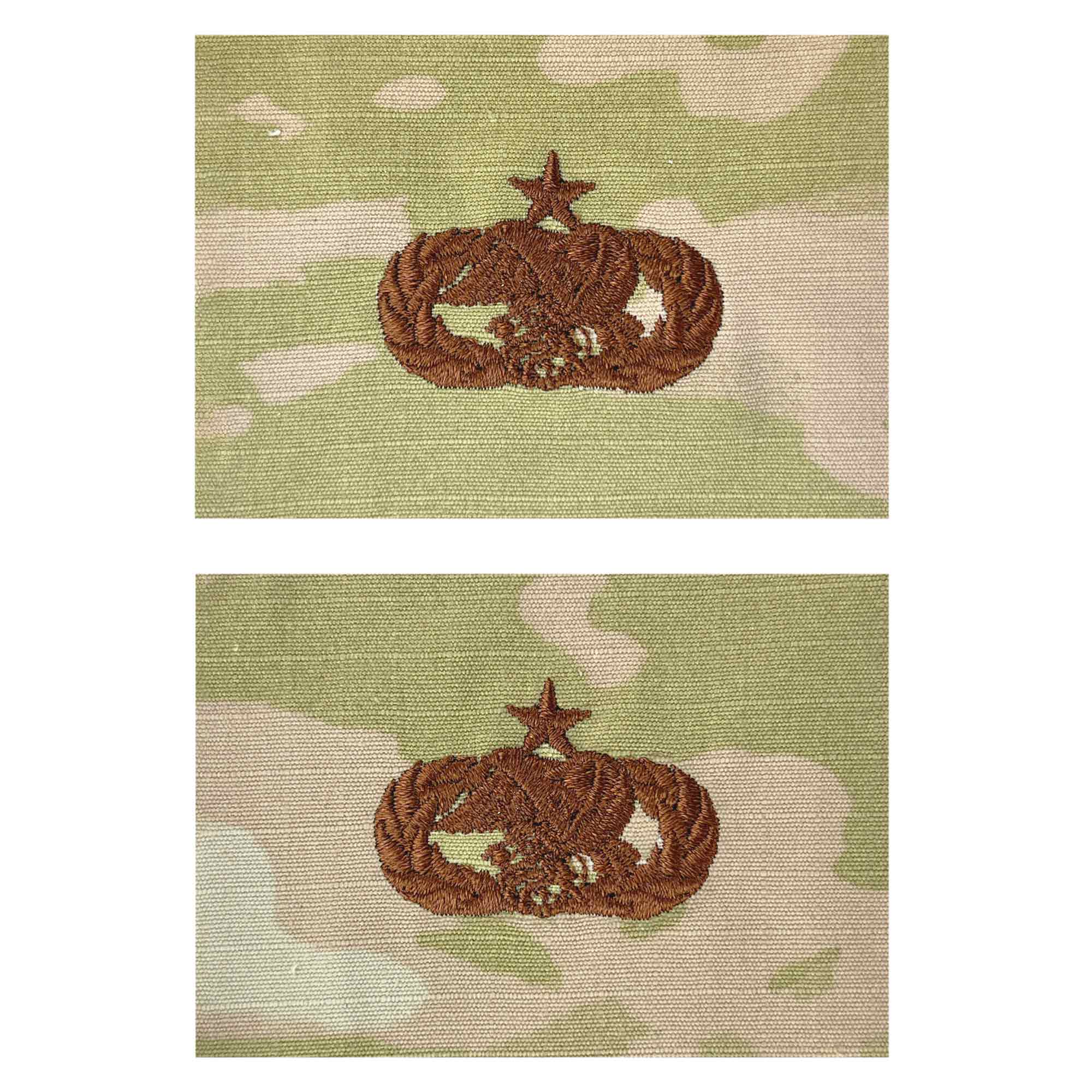 Air Force Embroidered Badge: Logistics Readiness: Senior - embroidered on OCP