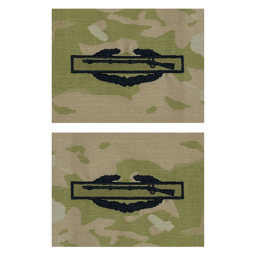 Army Embroidered Badge on OCP Sew On: Combat Infantry - 1st Award