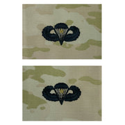 Army Embroidered Badge on OCP Sew On: Combat Parachutist - 1st Award