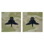 Army Embroidered Badge on OCP Sew On: Halo Freefall Jumpwing - Master