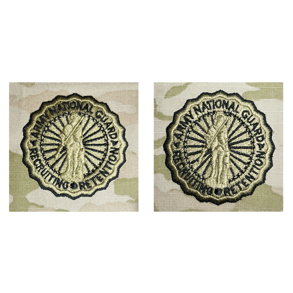 Army Identification Badge on OCP Sew On: Basic Army National Guard Recruiting and Retention