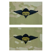 Army Embroidered Badge on OCP Sew On: Pararigger