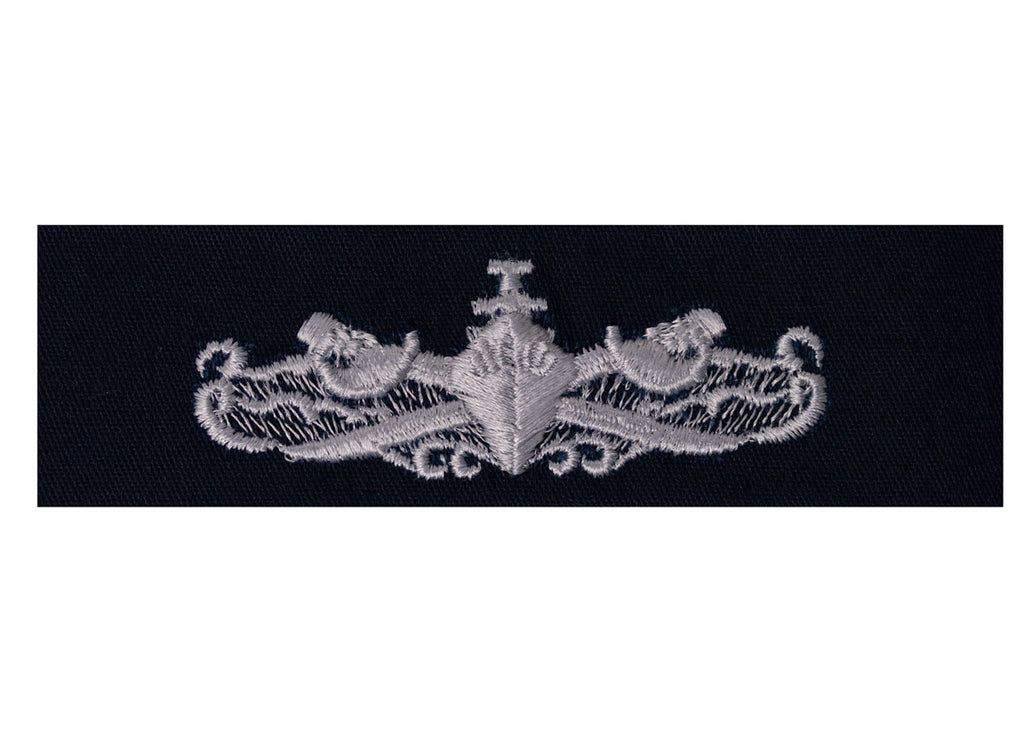 Navy Embroidered Badge: Surface Warfare Enlisted - coverall